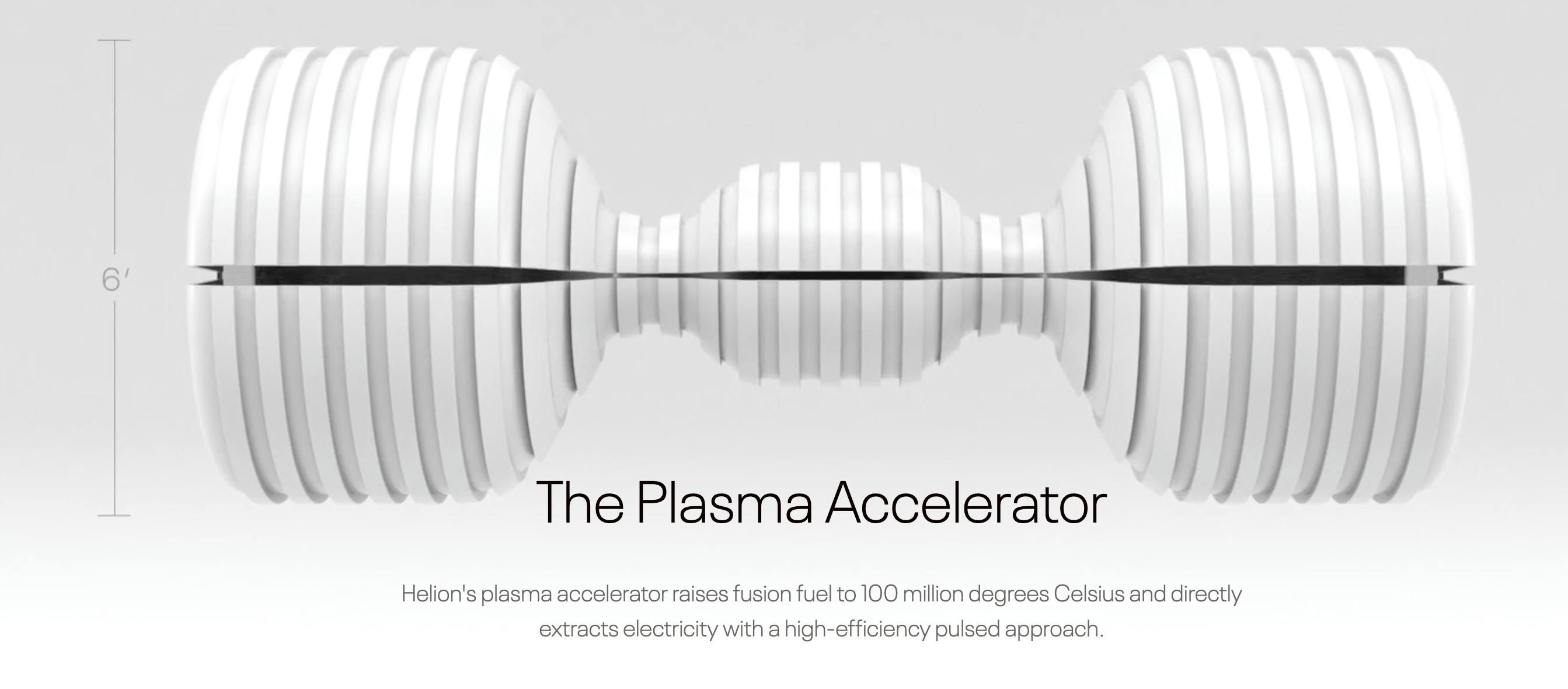 Helion's fusion fuel plasma accelerator