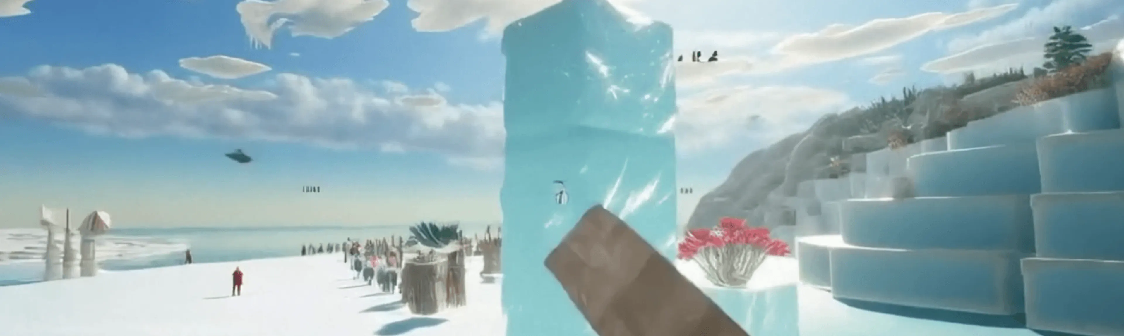 Screenshot of Decart's real-time open world video model, Oasis