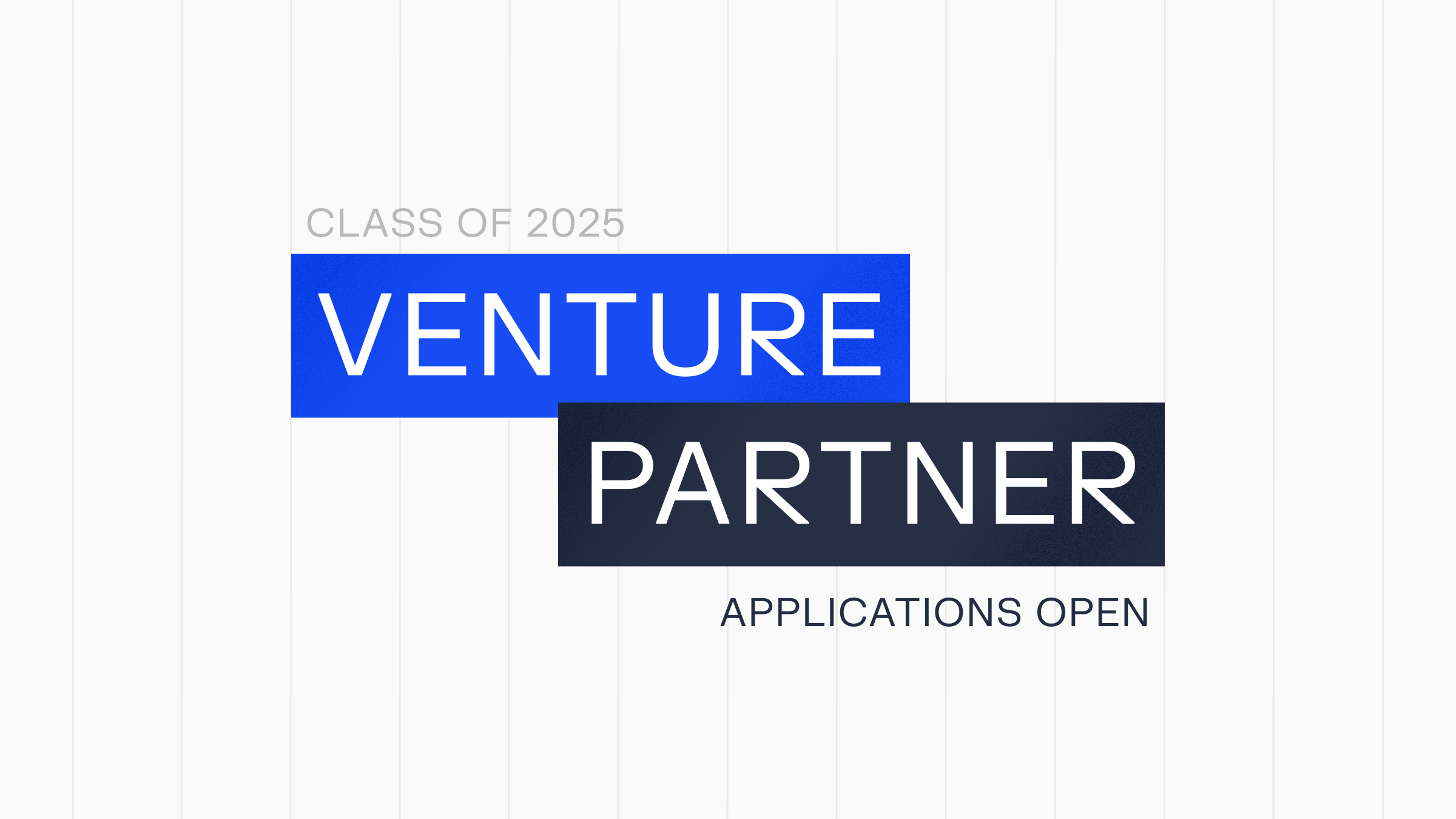 Venture Partner Applications 2024 - Contrary