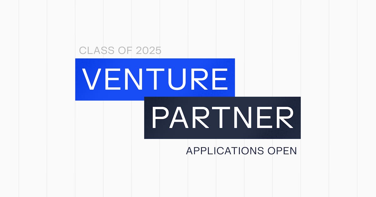 Venture Partner Applications 2024 - Contrary