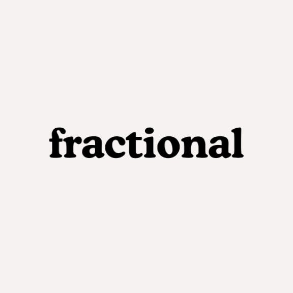 Fractional logo