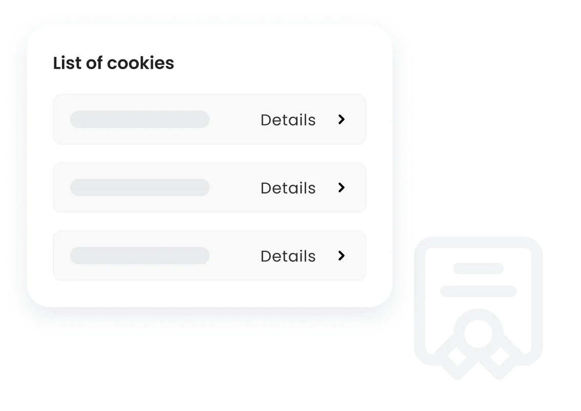List of cookies