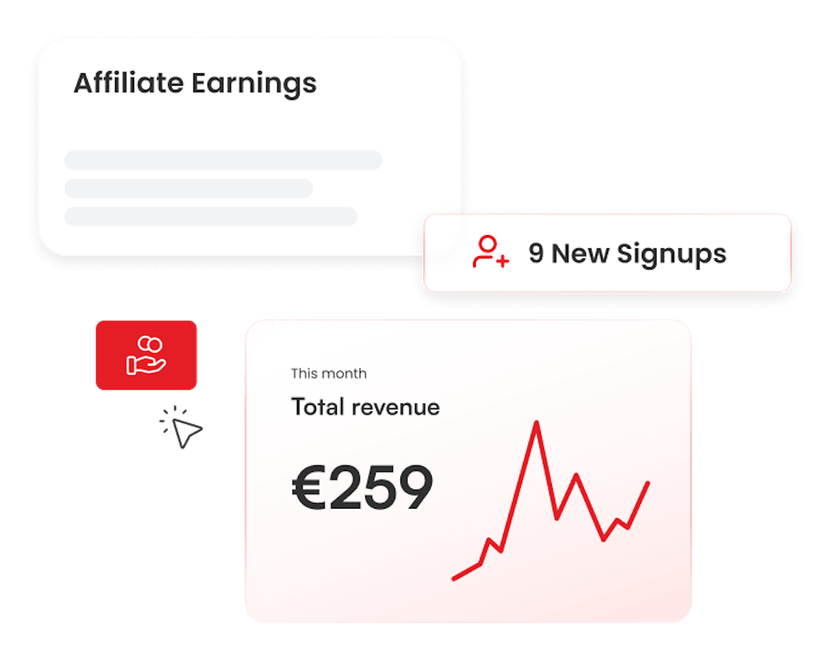 Affiliate earnings