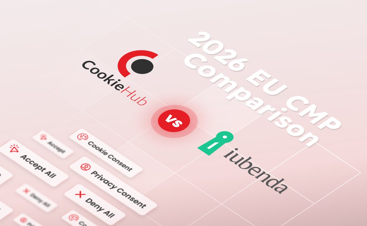 CookieHub vs iubenda EU CMP Comparison