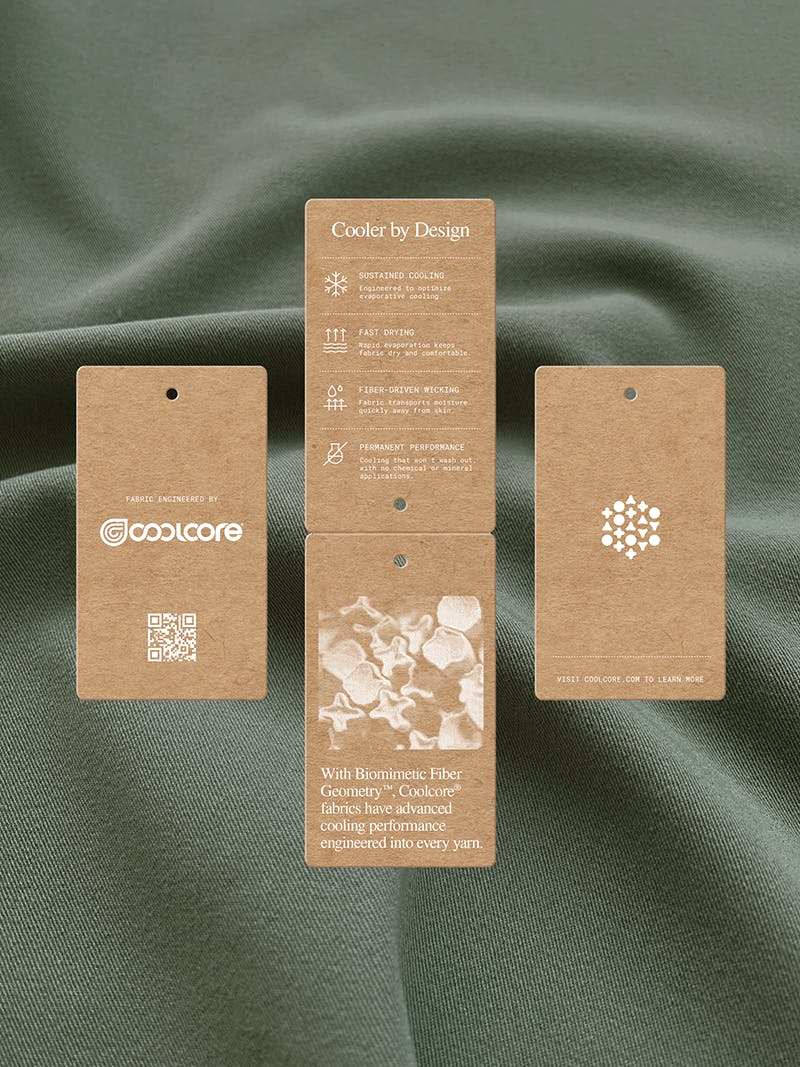 Coolcore Hangtag Design
