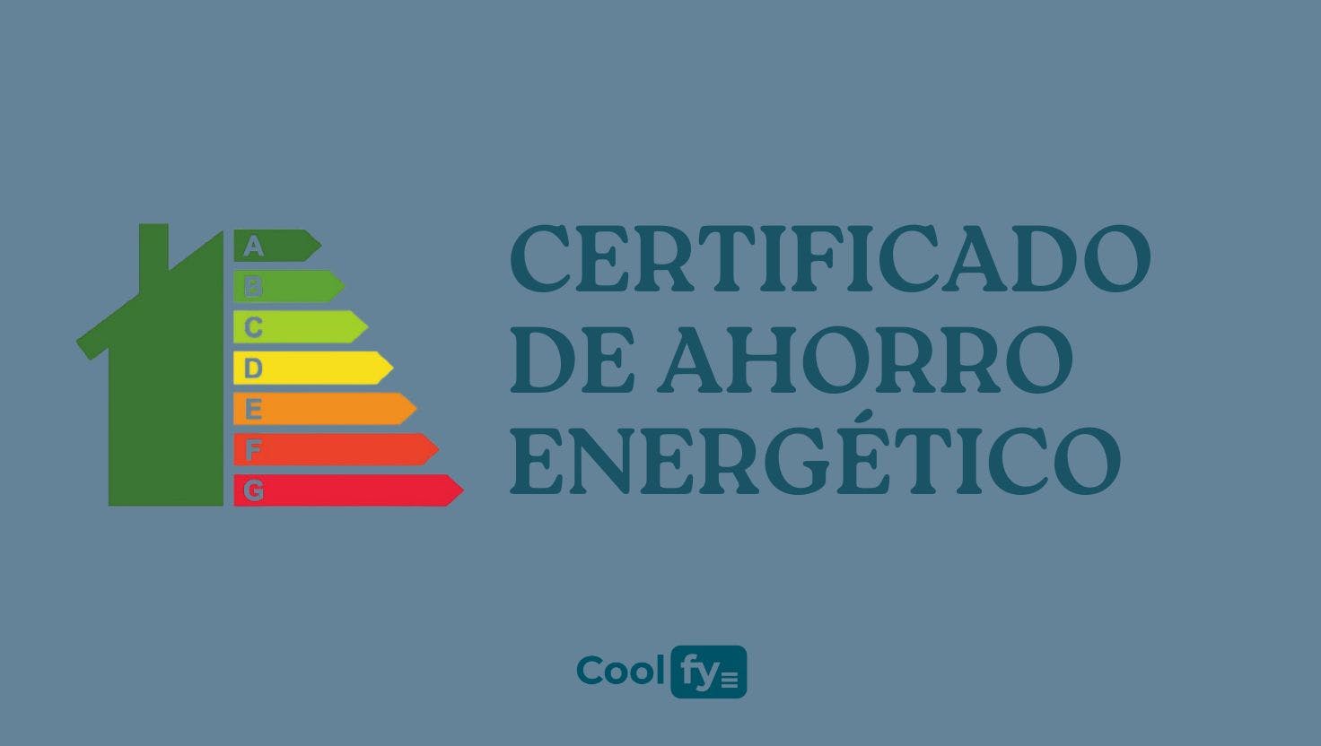 certificado de ahorro energético