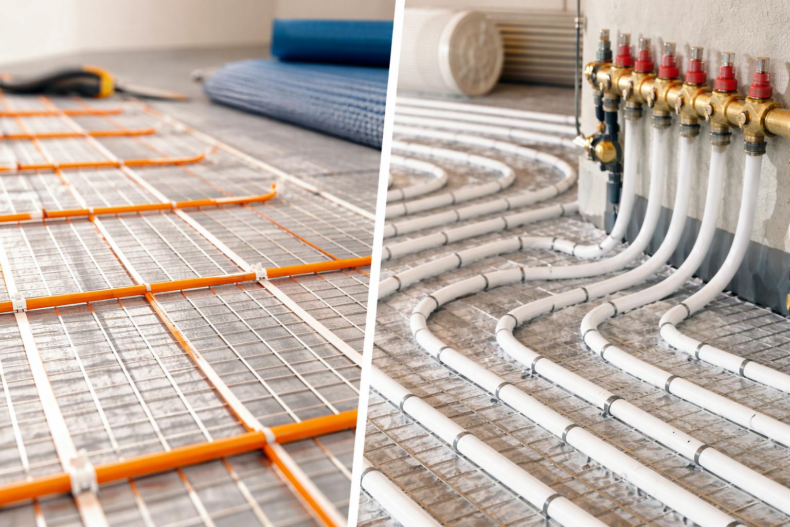 Suelo radiante eléctrico