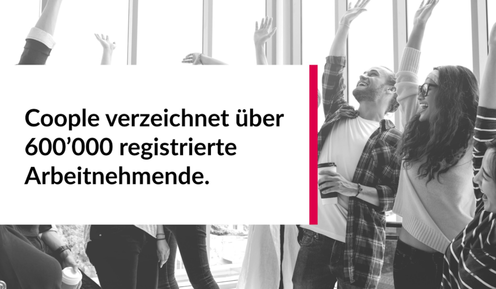 600 registrierte Arbeitnehmende
