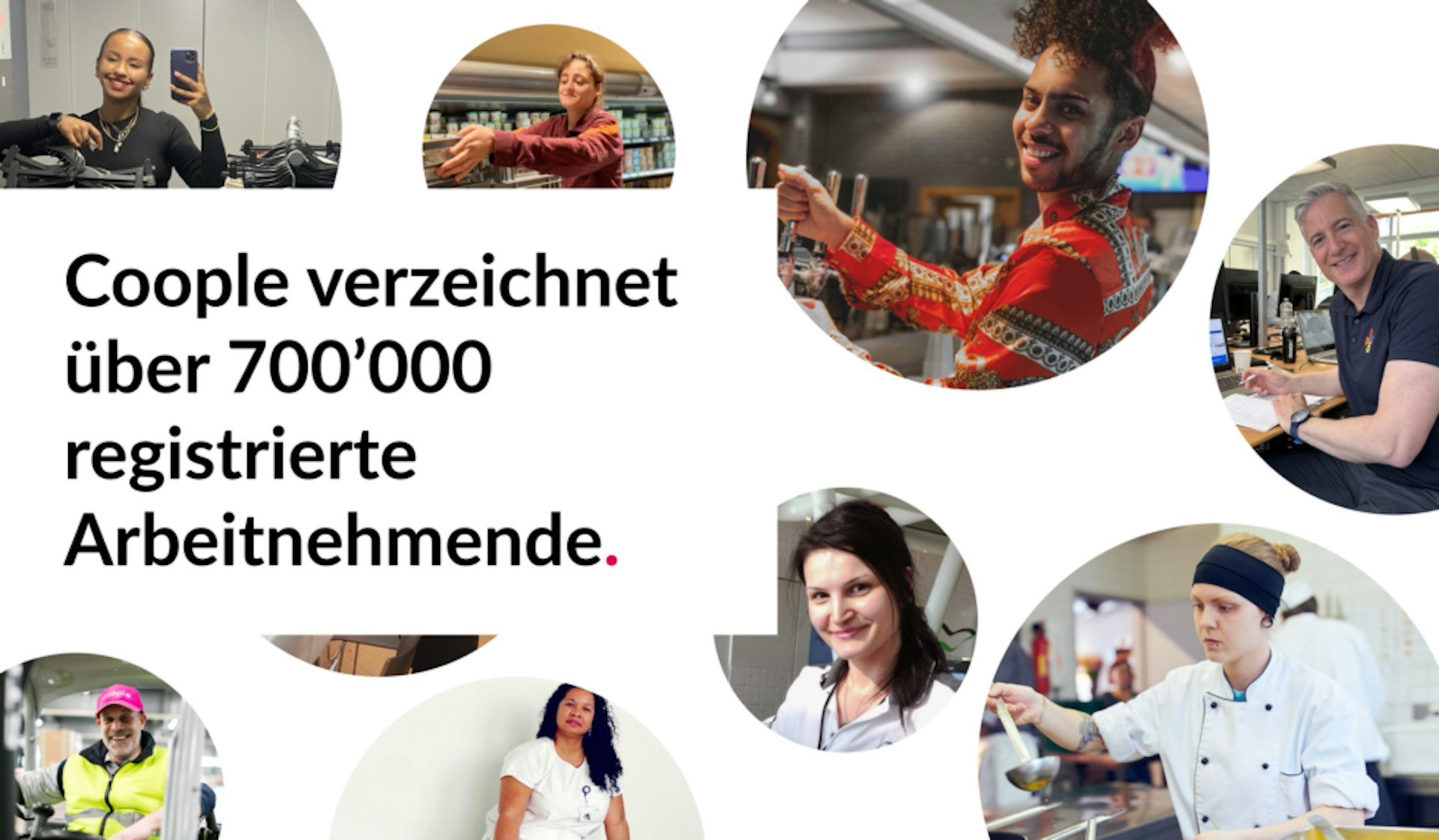 700000 registrierte Arbeitnehmer
