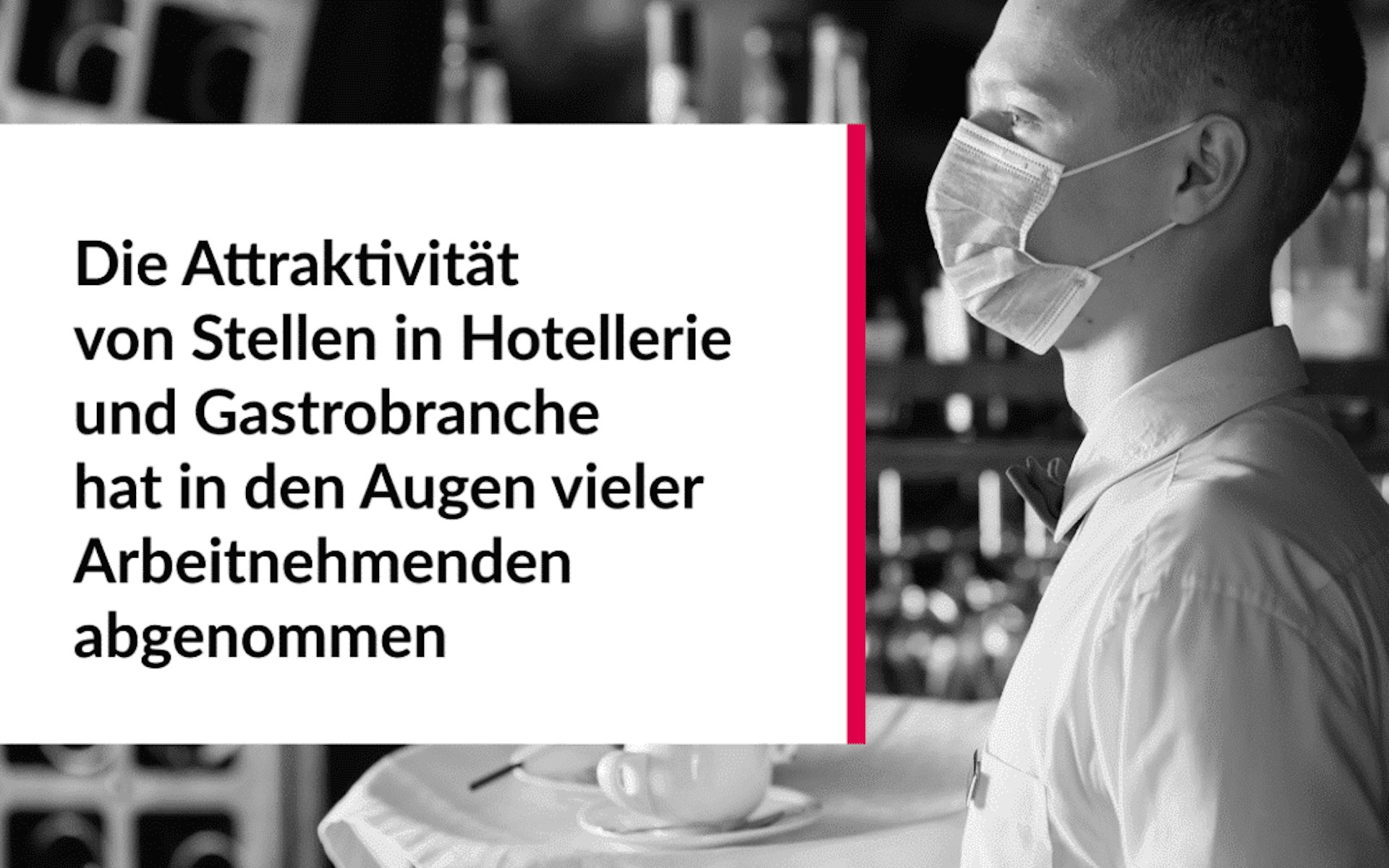 Knappheit an Personal Gastrobranche