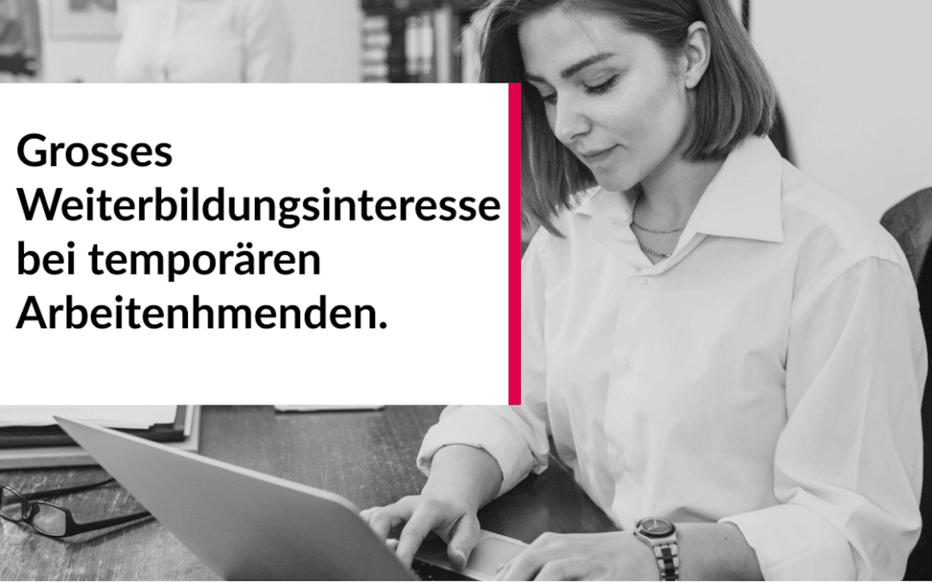Weiterbildungsinteresse Temporäre Mitarbeiter