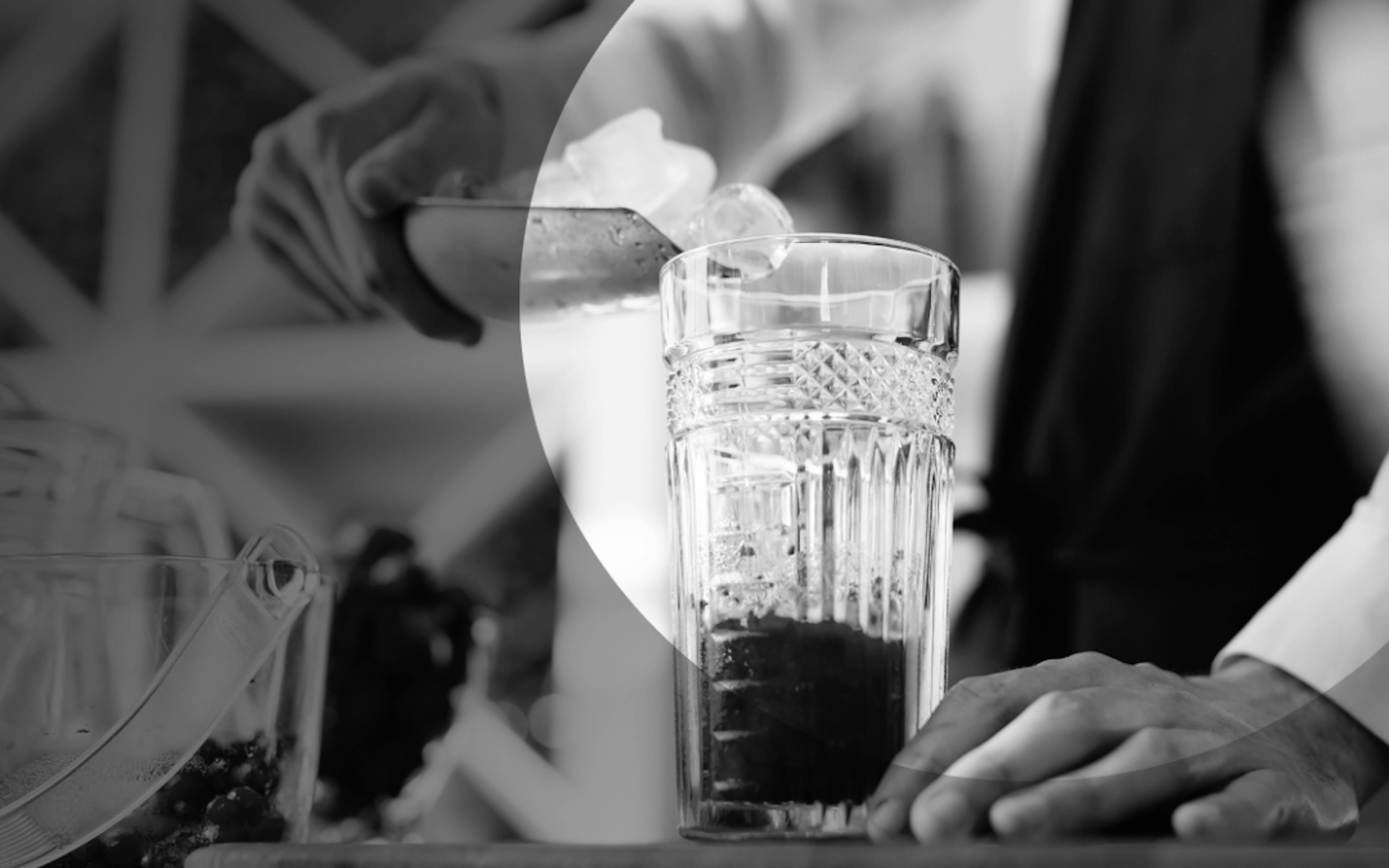 bar staff pouring drinks