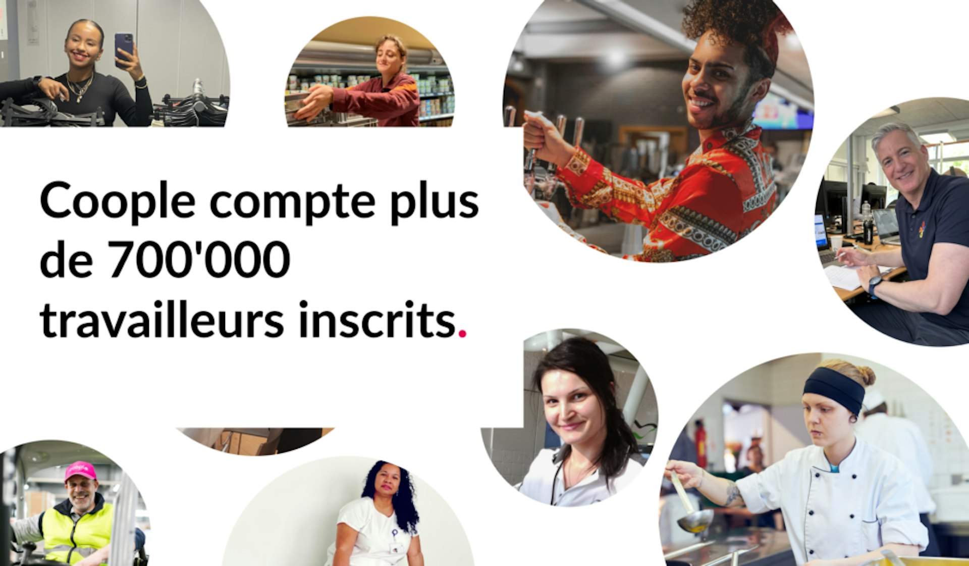 700 000 travailleurs enregistrés