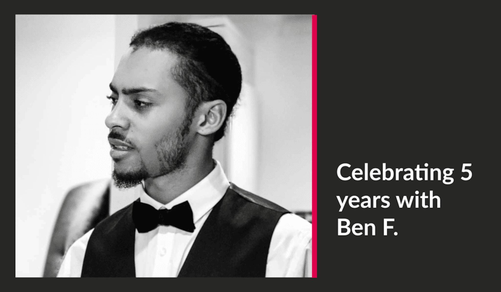 celebrating a worker