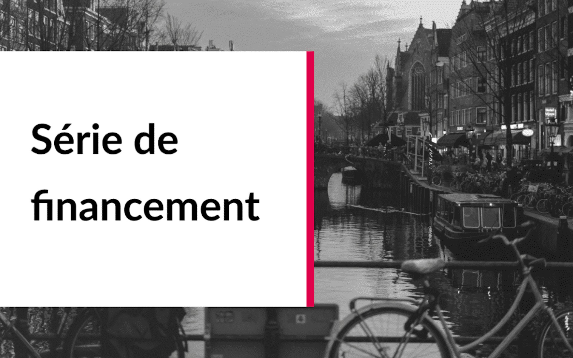 serie de financement