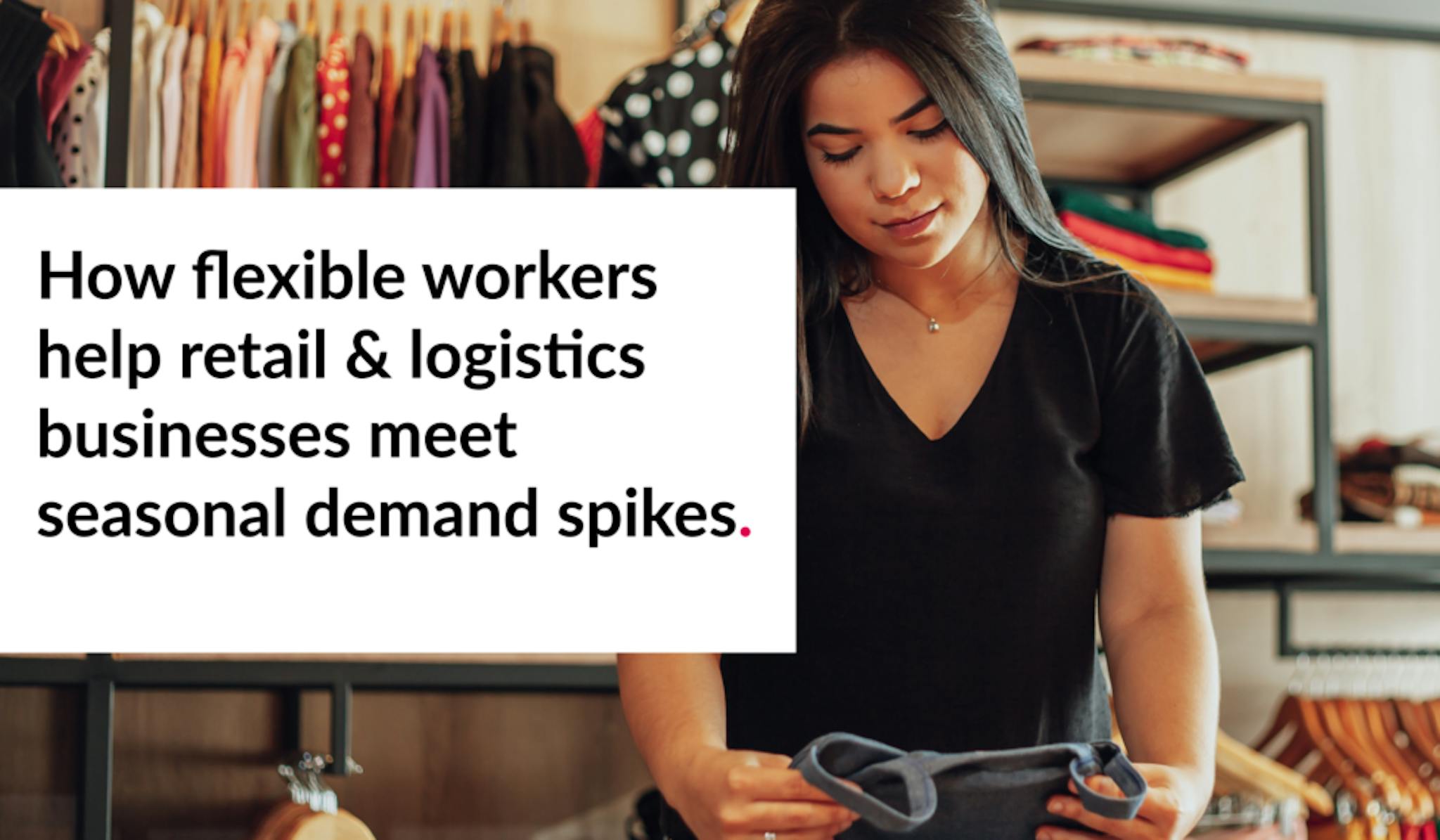 seaonal retail worker 