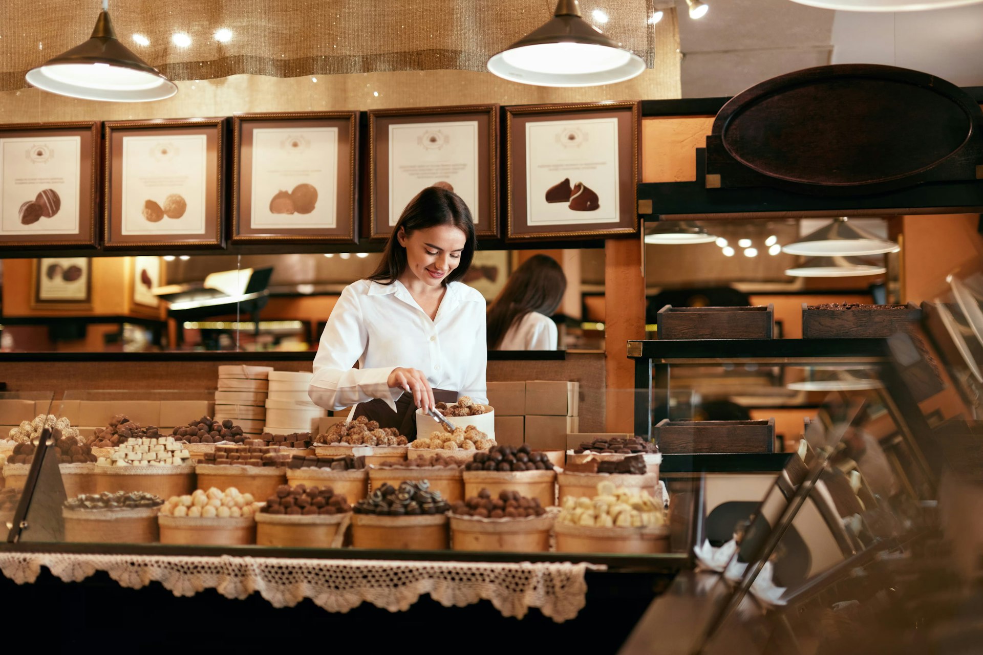 Chocolate store