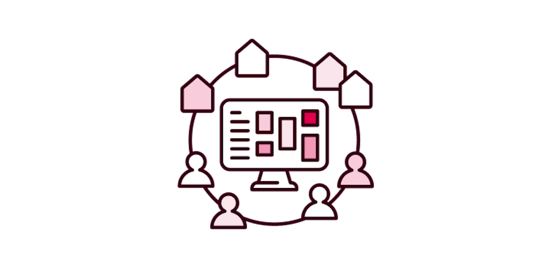 icon showing centralised staff planning
