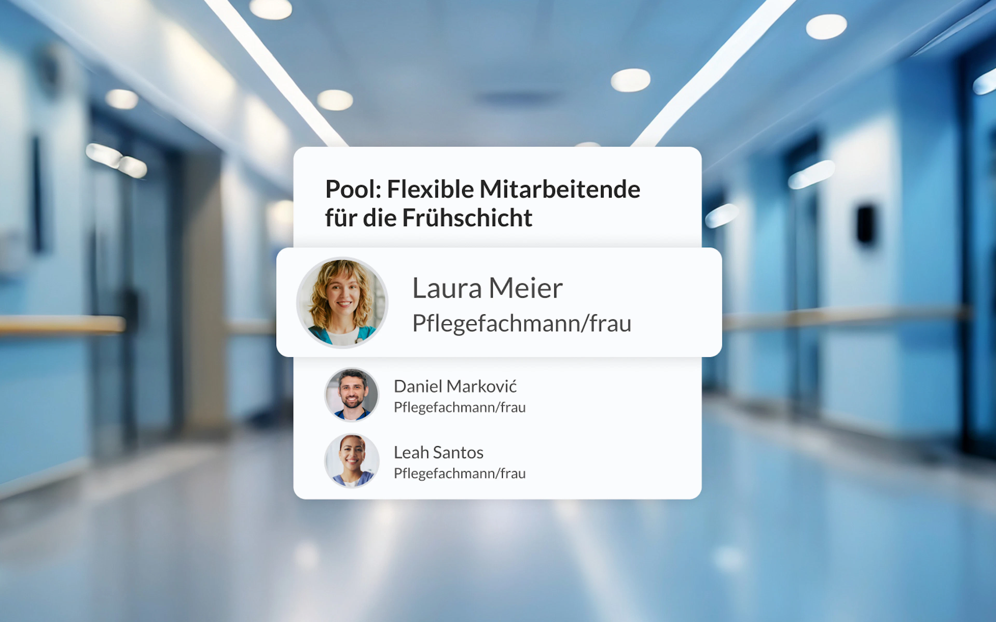 Digitale Personalplanung im Krankenhaus: Dienstplanung von Pflegepersonal auf der Coople Plattform