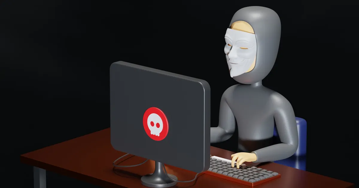 Cybersécurité ransomware — personne face à un écran de hacking