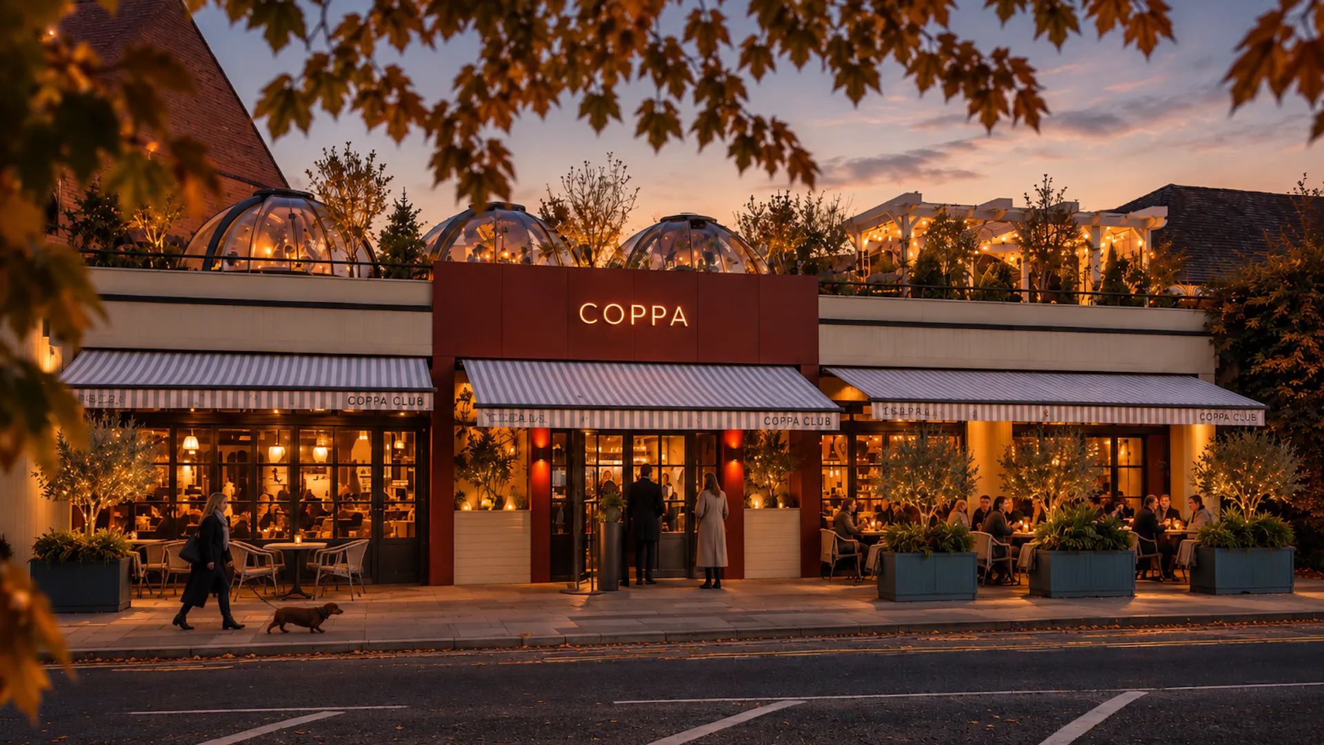 Autumn Winter Exterior of Coppa Club Cobham
