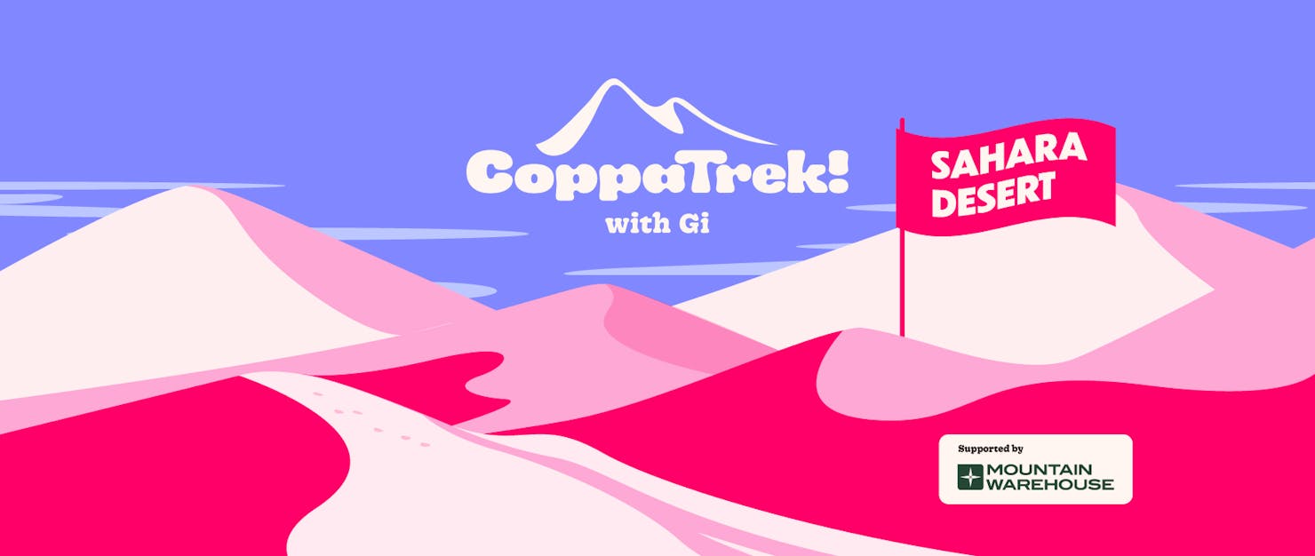 CoppaTrek with Gi. Sahara Desert