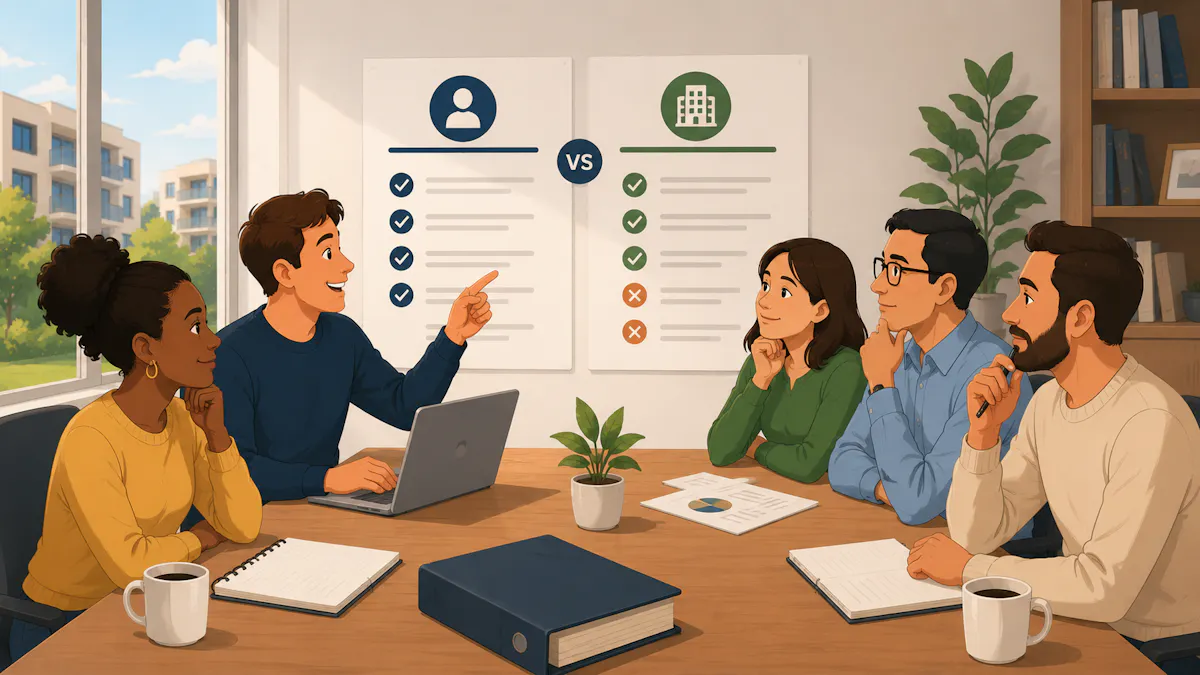 Syndic bénévole vs syndic professionnel : le comparatif honnête