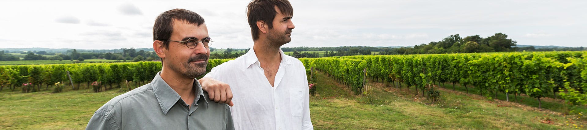 Jonathan et Jérémy Ducourt. Vignerons