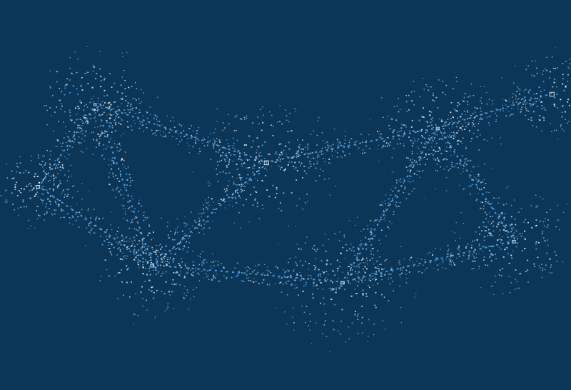 Abstract geometric preview art for an article on where startups and scaleups find engineers