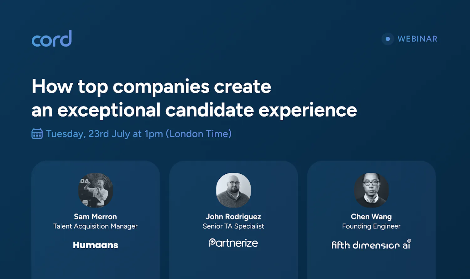 Cover of Webinar: How top companies create an exceptional candidate experience article