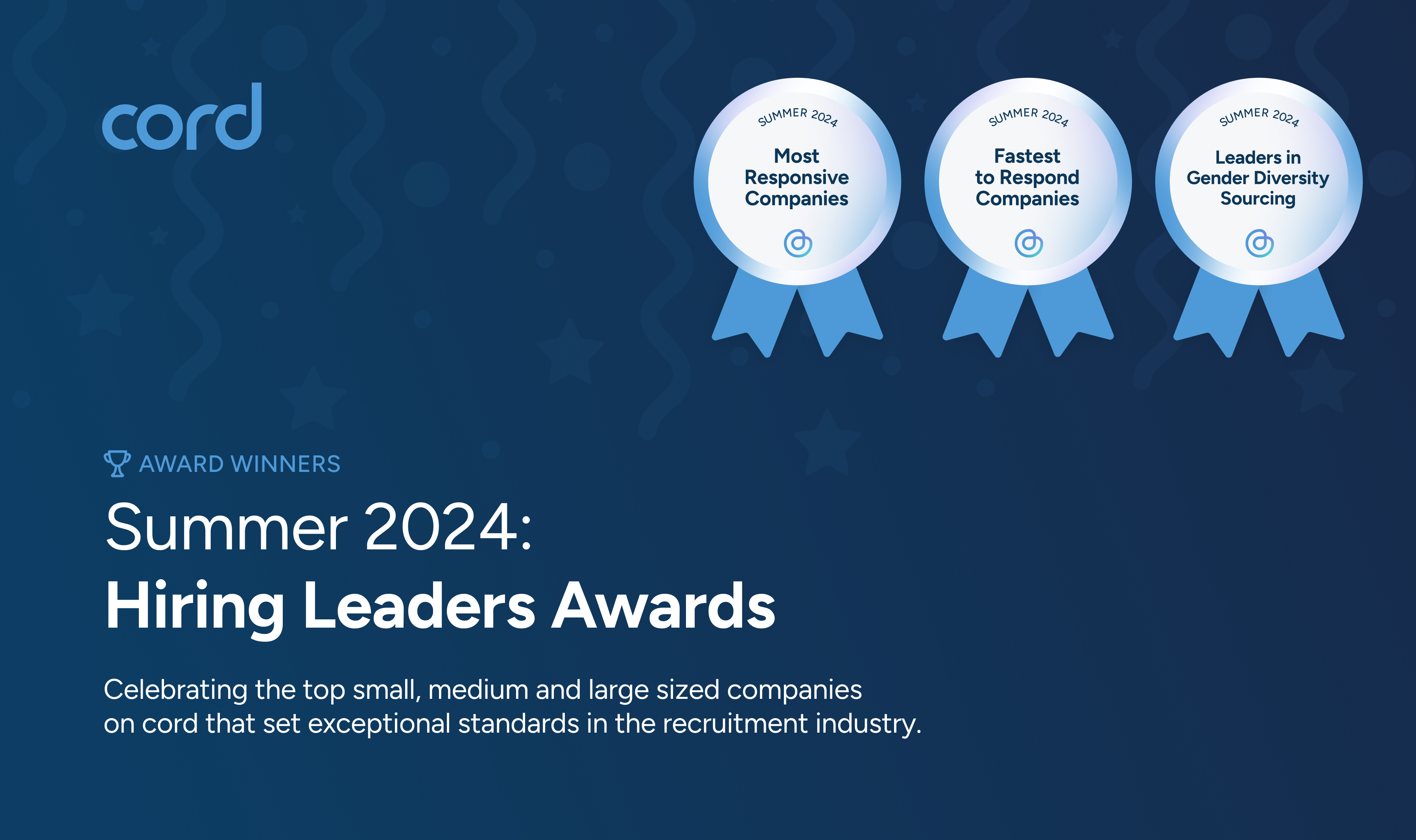 Hiring leaders awards - cord