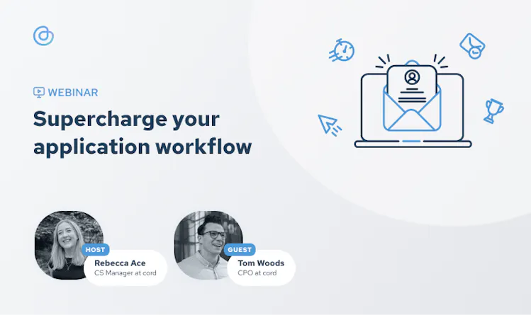 Cover of Webinar: Supercharge your application workflow article