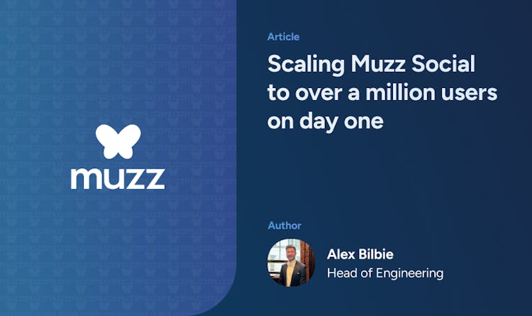 Scaling Muzz Social to over a million users on day one - cord