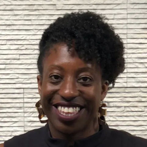 Charlene Hunter MBE on cord
