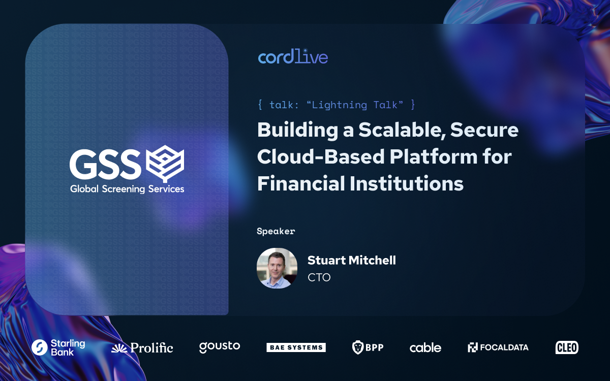 Cover of GSS: Building a Scalable, Secure Cloud-Based Platform for Financial Institutions article