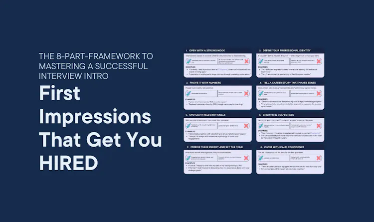 Cover of First Impressions That Get You Hired article