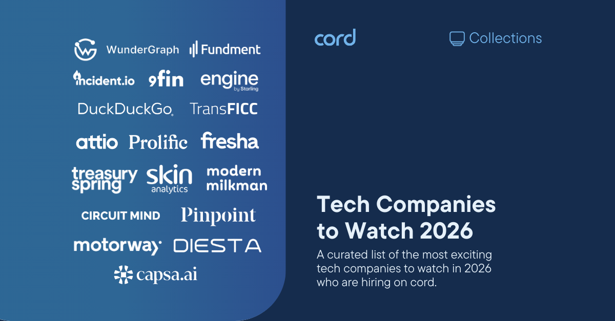 Cover of The Tech Companies to Watch 2026 article