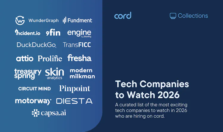 Cover of The Tech Companies to Watch 2026 article
