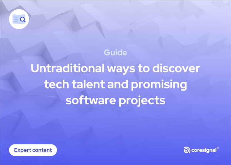 Untraditional ways to discover tech talent and promising software projects