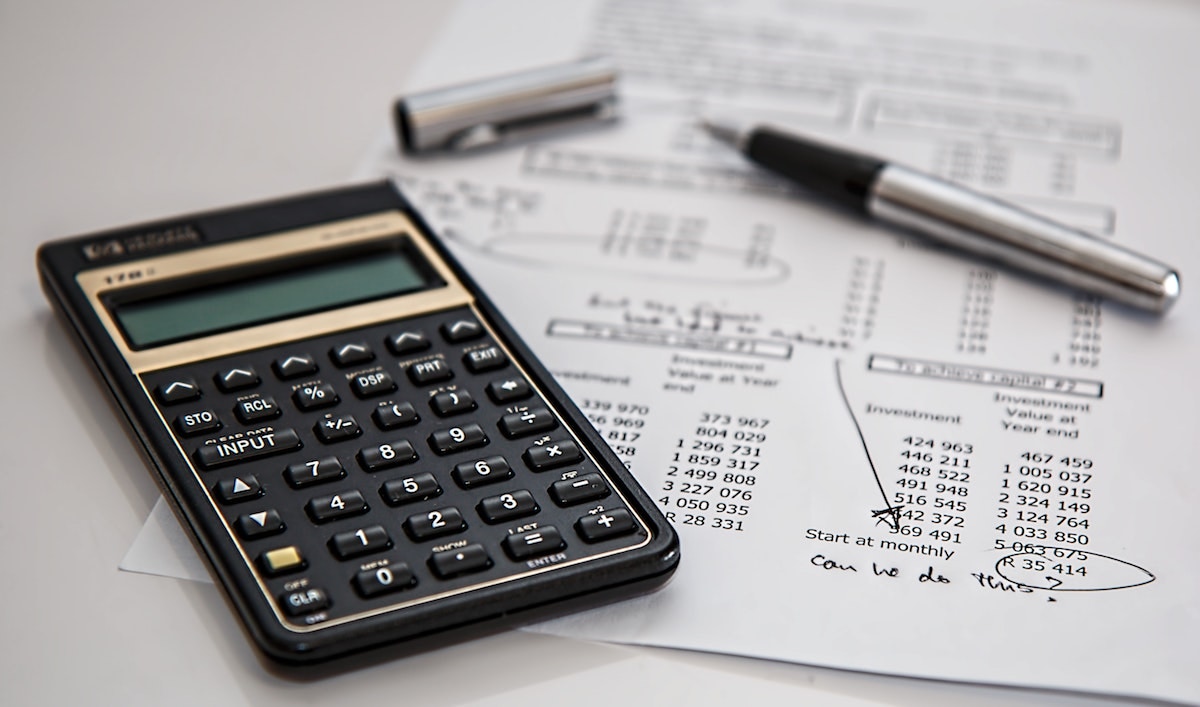 calculator balancing costs sheet