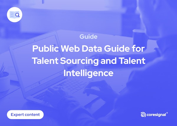 Public Web Data Guide for Talent Sourcing and Talent Intelligence