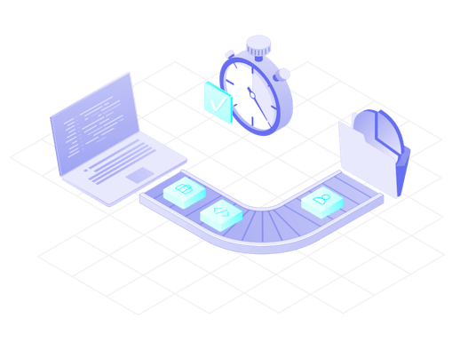 data collection and delivery visual
