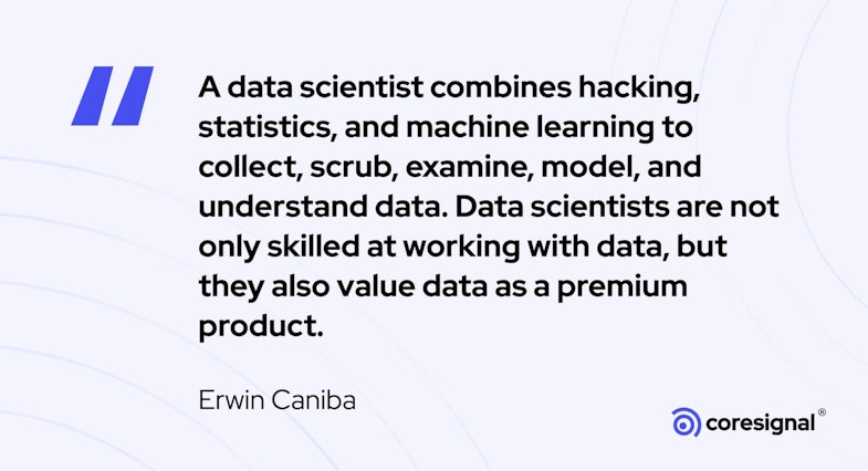 Data Science Quote by Erwin Caniba