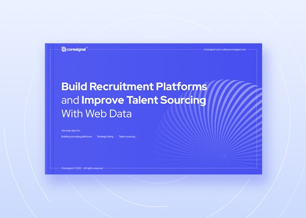 Improve Talent Sourcing With Web Data