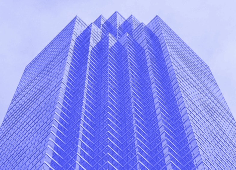 cluster of tall buildings