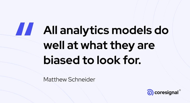 Data Science Quote by Matthew Schneider