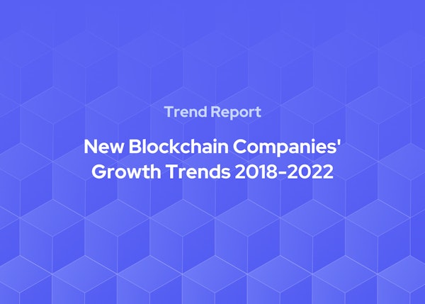 Blockchain companies growth trends visual