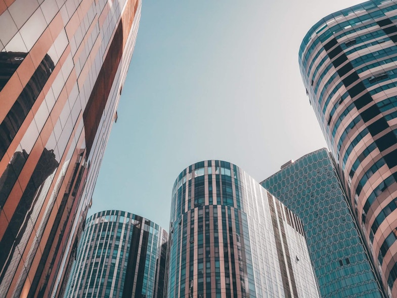 corporate business buildings