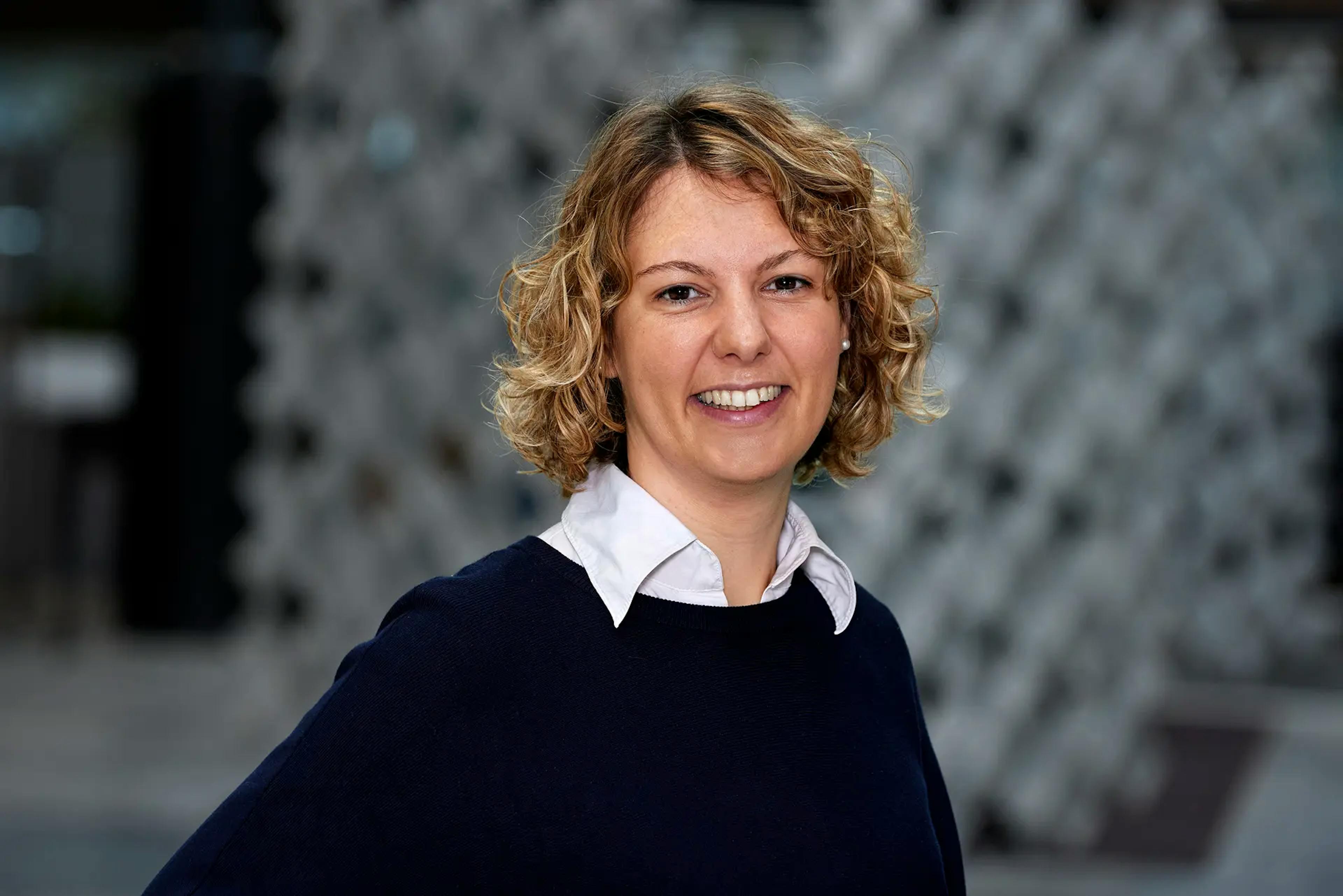 portrait of Anika Friesinger, CFO of Cortura