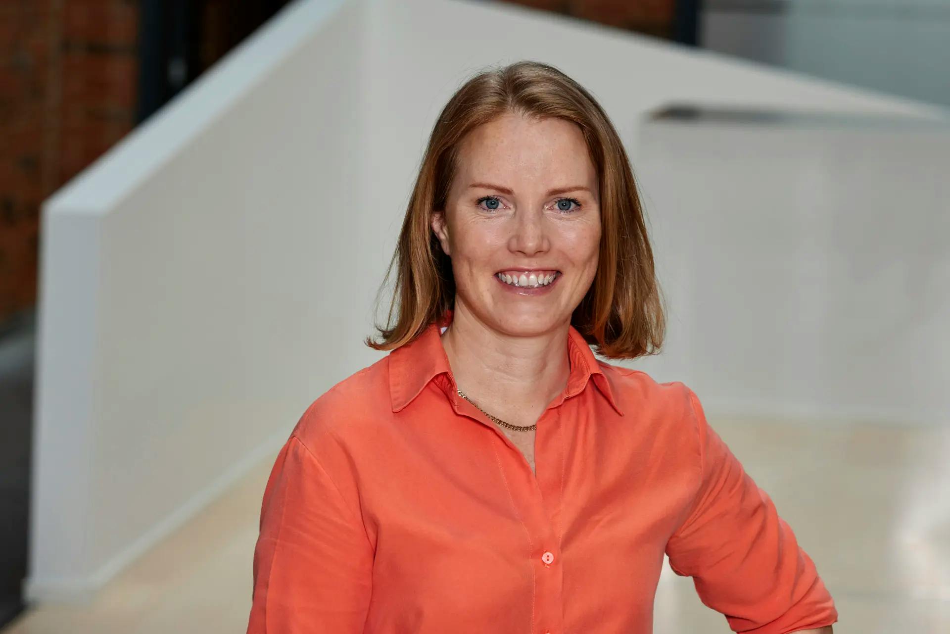 portrait of Maria Kangevall, CPO of Cortura